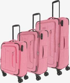 Travelite Tassen & Rugzakken Kofferset Heren Rosa