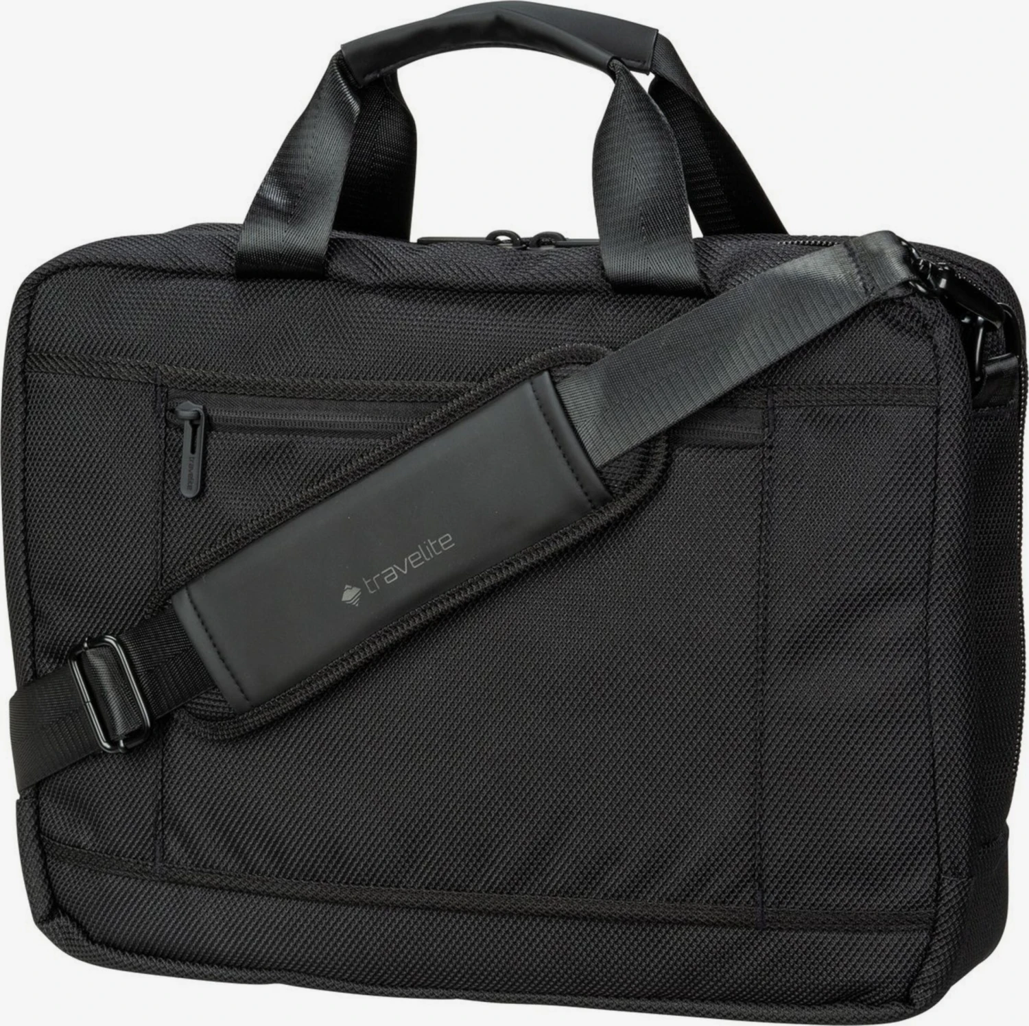 Travelite Laptoptassen Laptoptas Meet Business Heren Zwart 2 Travelite Laptoptassen Laptoptas Meet Business Heren Zwart - Afbeelding 2