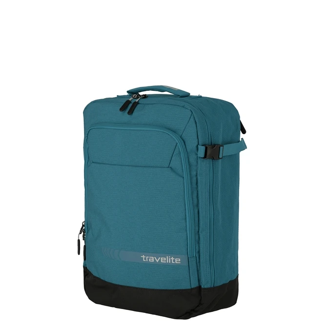 Travelite Kick Off Cabin Size Duffle/Backpack Petrol 4 Travelite Kick Off Cabin Size Duffle/Backpack Petrol - Afbeelding 4