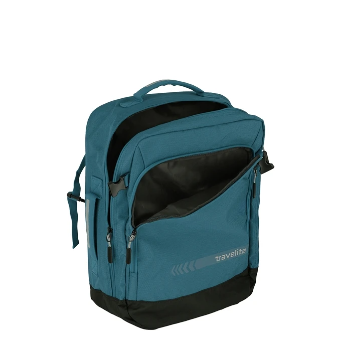 Travelite Kick Off Cabin Size Duffle/Backpack Petrol 6 Travelite Kick Off Cabin Size Duffle/Backpack Petrol - Afbeelding 6