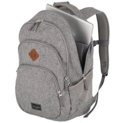 Travelite Basics Backpack Melange Light Grey -Bag Verkoop image 1255