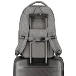 Travelite Basics Backpack Melange Light Grey -Bag Verkoop image 1257