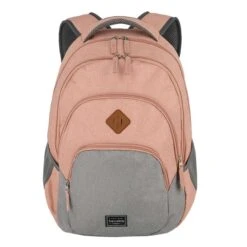 Travelite Basics Backpack Melange Rose/grey