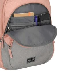 Travelite Basics Backpack Melange Rose/grey -Bag Verkoop image 1278
