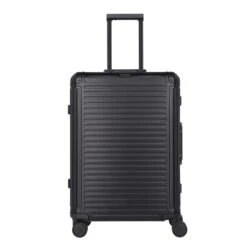 Travelite Next Aluminium 4 Wiel Trolley M Black