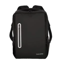 Travelite Basics Boxy Backpack Black
