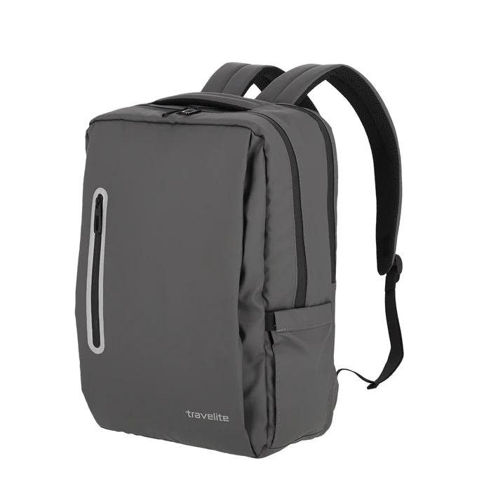 Travelite Basics Boxy Backpack Anthracite 4 Travelite Basics Boxy Backpack Anthracite - Afbeelding 4