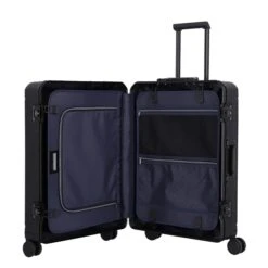 Travelite Next Aluminium 4 Wiel Trolley M Black -Bag Verkoop image 138