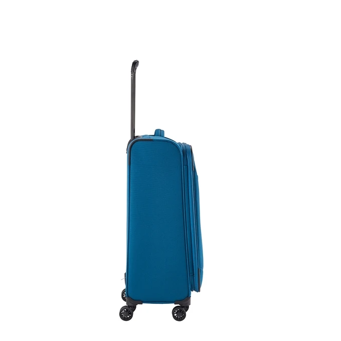 Travelite Chios 4 Wiel Trolley M Petrol 5 Travelite Chios 4 Wiel Trolley M Petrol - Afbeelding 5