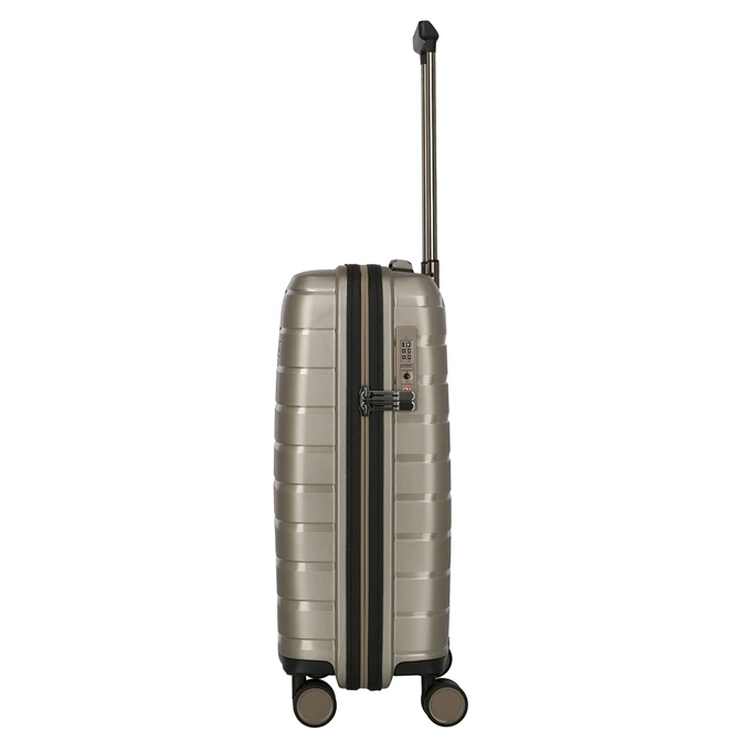 Travelite Air Base 4 Wiel Trolley S Champagne Metallic 4 Travelite Air Base 4 Wiel Trolley S Champagne Metallic - Afbeelding 4