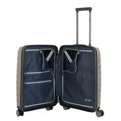 Travelite Air Base 4 Wiel Trolley S Champagne Metallic 14 Travelite Air Base 4 Wiel Trolley S Champagne Metallic -Bag Verkoop image 182
