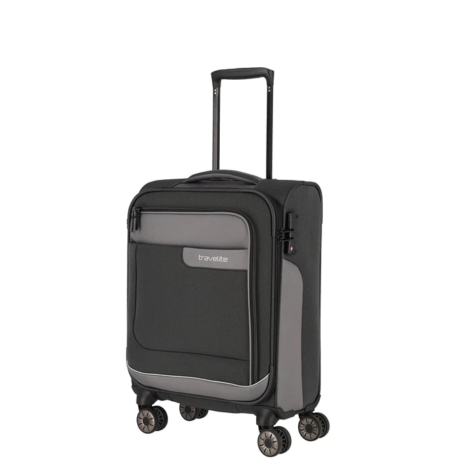 Travelite Viia 4 Wheel Trolley S Anthracite 6 Travelite Viia 4 Wheel Trolley S Anthracite - Afbeelding 6
