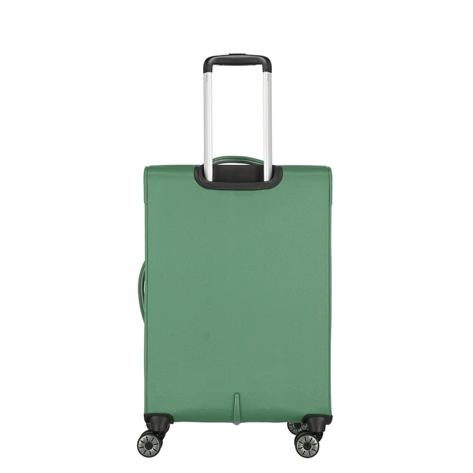 Travelite Miigo 4 Wheel Trolley M Expandable Green 2 Travelite Miigo 4 Wheel Trolley M Expandable Green - Afbeelding 2