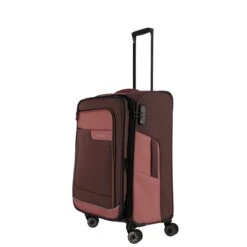 Travelite Viia 4 Wheel Trolley M Expandable Rose -Bag Verkoop image 223