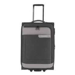Travelite Viia 2 Wheel Trolley M Expandable Anthracite