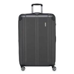 Travelite City 4 Wiel Trolley L Expandable Antraciet