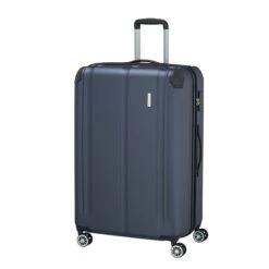 Travelite City 4 Wiel Trolley L Expandable Navy -Bag Verkoop image 393