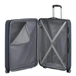 Travelite City 4 Wiel Trolley L Expandable Navy -Bag Verkoop image 397