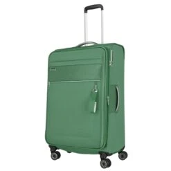 Travelite Miigo 4 Wheel Trolley L Expandable Green -Bag Verkoop image 501