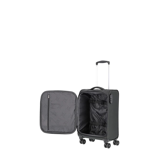 Travelite Cabin 4 Wiel Trolley S 55/35 Black 7 Travelite Cabin 4 Wiel Trolley S 55/35 Black - Afbeelding 7