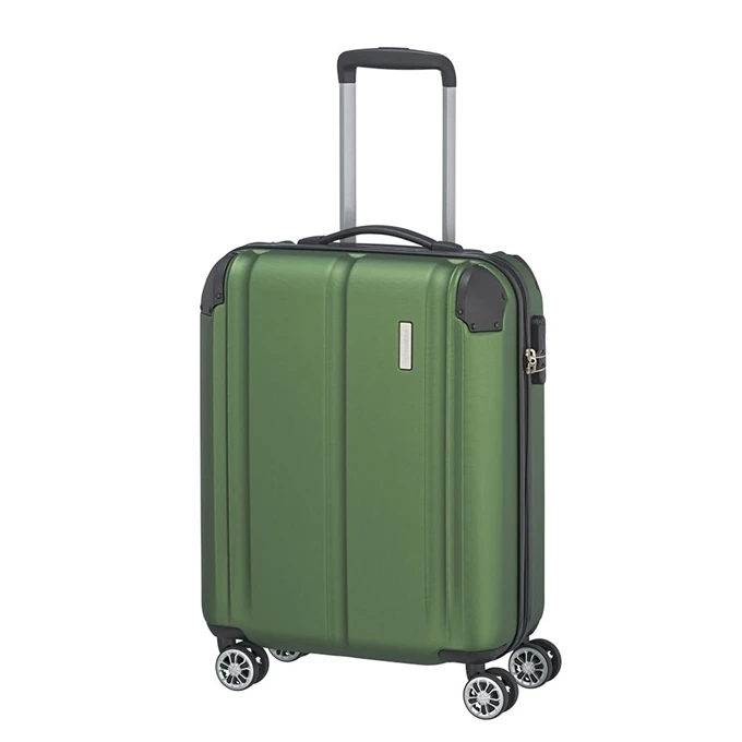 Travelite City 4 Wiel Trolley S Green 3 Travelite City 4 Wiel Trolley S Green - Afbeelding 3