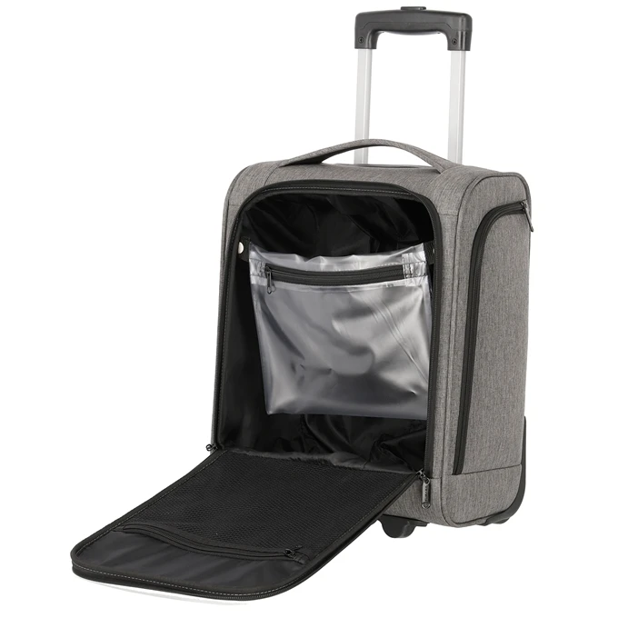 Travelite Cabin 2 Wiel Underseater 43cm Grey Melange 7 Travelite Cabin 2 Wiel Underseater 43cm Grey Melange - Afbeelding 7