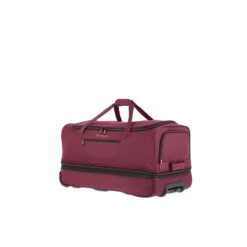 Travelite Basics Wheeled Duffle 70 Expandable Dark Red -Bag Verkoop image 566