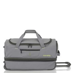 Travelite Basics Wheeled Duffle 70 Expandable Grey -Bag Verkoop image 581