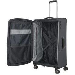 Travelite Skaii 4 Wheel Trolley L Expandable Anthracite -Bag Verkoop image 592