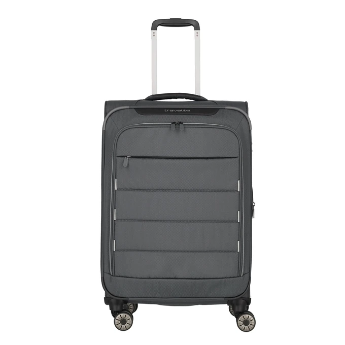 Travelite Skaii 4 Wheel Trolley M Expandable Anthracite 1 Travelite Skaii 4 Wheel Trolley M Expandable Anthracite