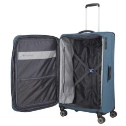 Travelite Skaii 4 Wheel Trolley L Expandable Blue -Bag Verkoop image 619