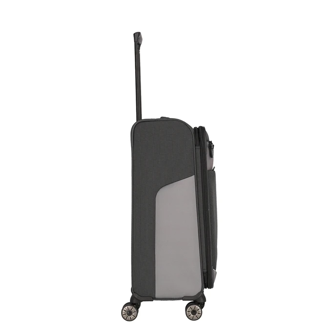 Travelite Viia 4 Wheel Trolley M Expandable Anthracite 5 Travelite Viia 4 Wheel Trolley M Expandable Anthracite - Afbeelding 5
