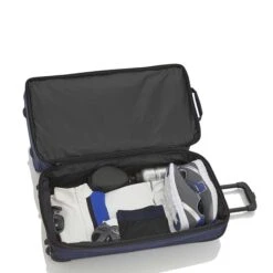 Travelite Basics Wheeled Duffle 70 Expandable Black -Bag Verkoop image 640