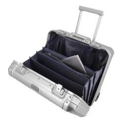 Travelite Next Aluminium Business Wheeler Silver -Bag Verkoop image 651