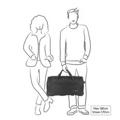 Travelite Basics Fresh Trolley Travel Bag 71 Black -Bag Verkoop image 658