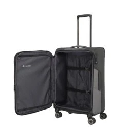 Travelite Viia 4 Wheel Trolley M Expandable Anthracite 19 Travelite Viia 4 Wheel Trolley M Expandable Anthracite -Bag Verkoop image 66
