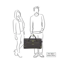 Travelite Basics Fresh Trolley Travel Bag 71 Black -Bag Verkoop image 667