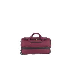 Travelite Basics Wheeled Duffle 55 Expandable Dark Red -Bag Verkoop image 725