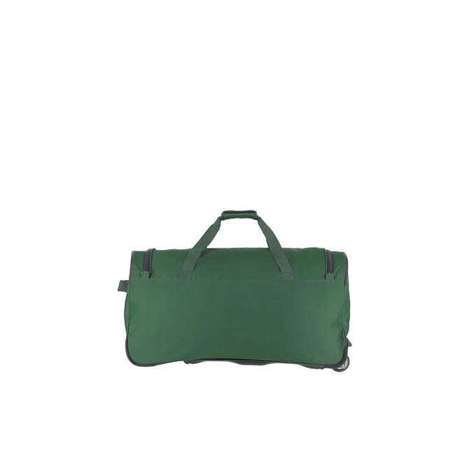 Travelite Basics Fresh Trolley Travel Bag 71 Dark Green 2 Travelite Basics Fresh Trolley Travel Bag 71 Dark Green - Afbeelding 2