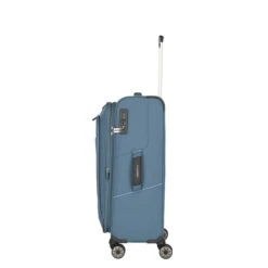 Travelite Skaii 4 Wheel Trolley M Expandable Blue -Bag Verkoop image 790