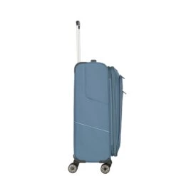 Travelite Skaii 4 Wheel Trolley M Expandable Blue -Bag Verkoop image 791