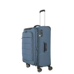 Travelite Skaii 4 Wheel Trolley M Expandable Blue -Bag Verkoop image 793