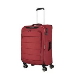Travelite Skaii 4 Wheel Trolley M Expandable Red -Bag Verkoop image 802