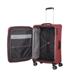 Travelite Skaii 4 Wheel Trolley M Expandable Red -Bag Verkoop image 804