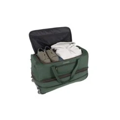 Travelite Basics Wheeled Duffle 70 Expandable Dark Green -Bag Verkoop image 831