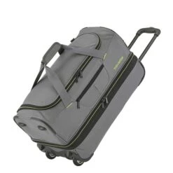 Travelite Basics Wheeled Duffle 55 Expandable Grey -Bag Verkoop image 871