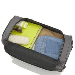 Travelite Basics Wheeled Duffle 55 Expandable Grey -Bag Verkoop image 874