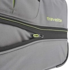 Travelite Basics Wheeled Duffle 55 Expandable Grey -Bag Verkoop image 876