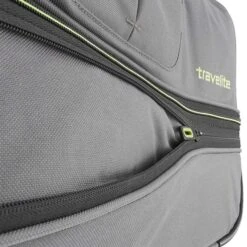 Travelite Basics Wheeled Duffle 55 Expandable Grey -Bag Verkoop image 877