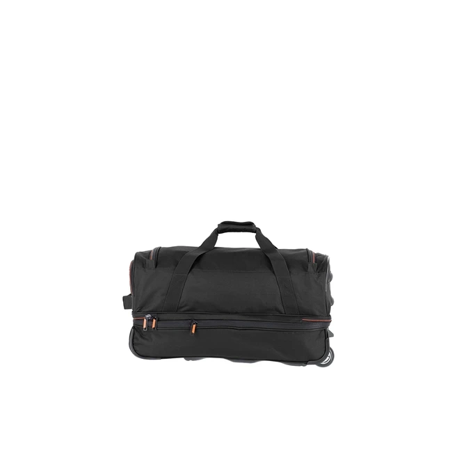 Travelite Basics Wheeled Duffle 55 Expandable Black 3 Travelite Basics Wheeled Duffle 55 Expandable Black - Afbeelding 3
